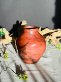 Signed Lucero Horsehair Pottery Vase – Southwestern Studio Ceramic
