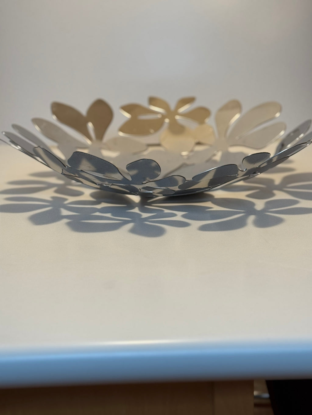 IKEA STOCKHOLM Stainless Steel Sculptural Petal Bowl