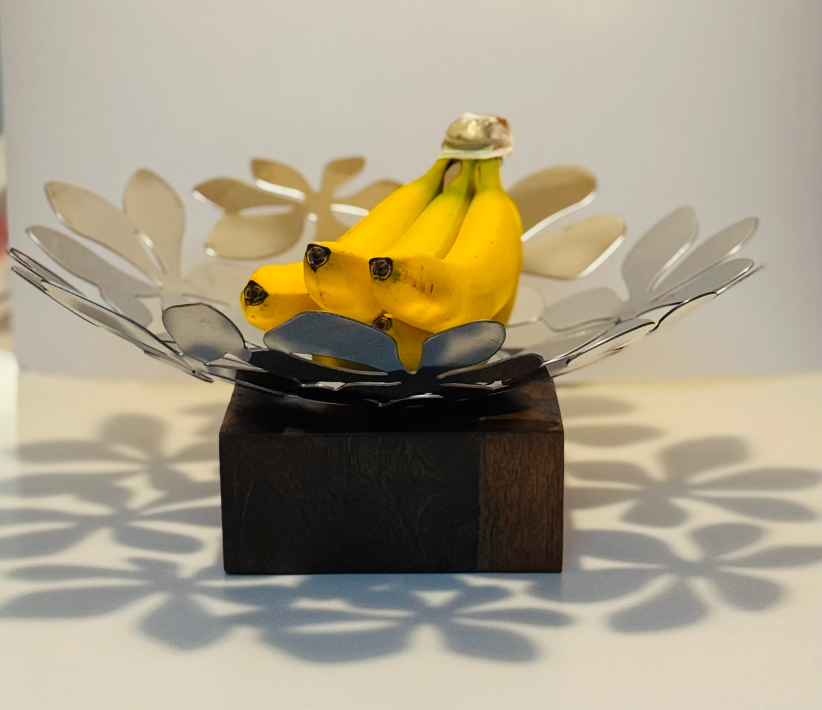 IKEA STOCKHOLM Stainless Steel Sculptural Petal Bowl