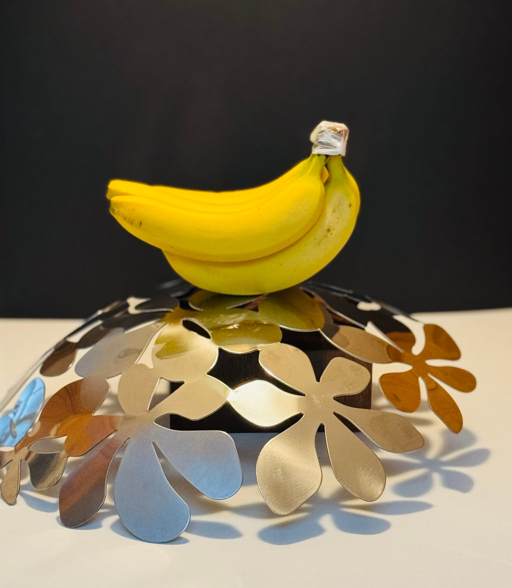 IKEA STOCKHOLM Stainless Steel Sculptural Petal Bowl