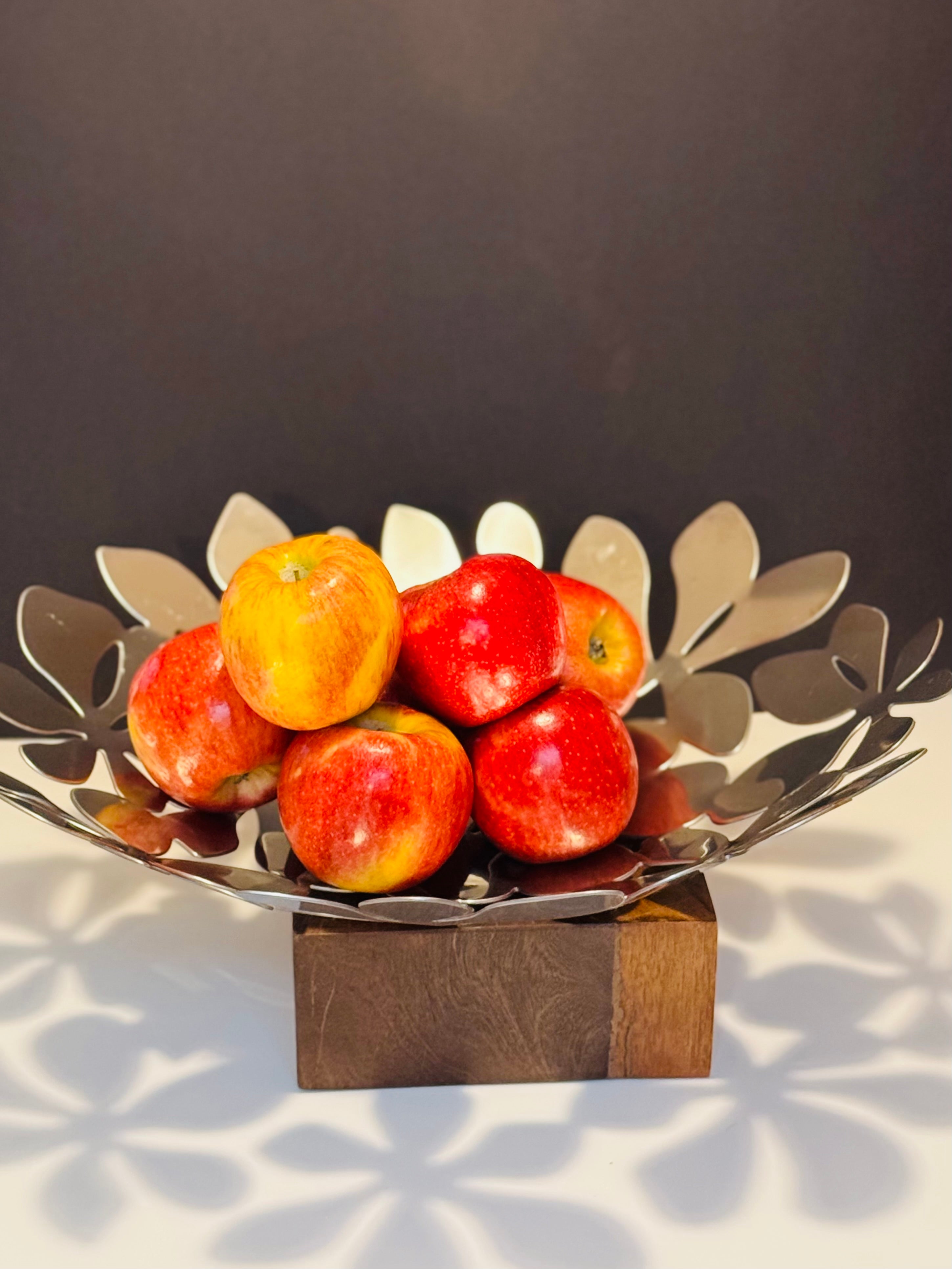 IKEA STOCKHOLM Stainless Steel Sculptural Petal Bowl