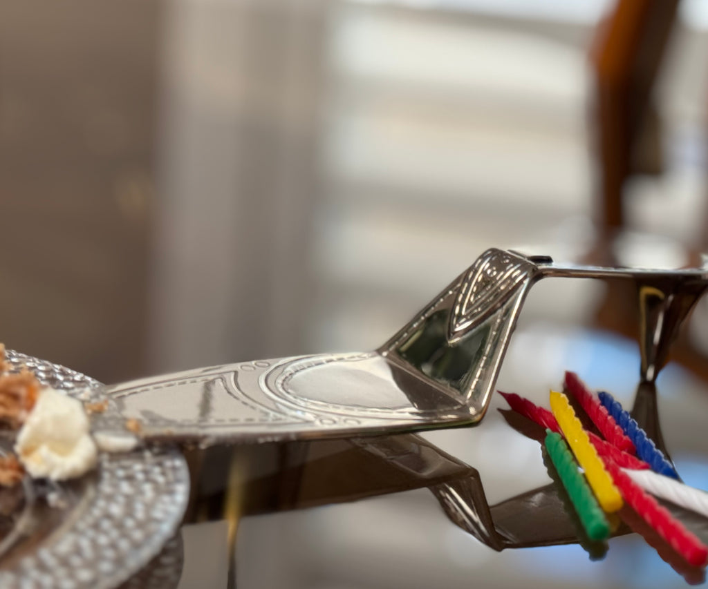 Neiman Marcus High Heel Cake Server — Chic Entertaining Piece