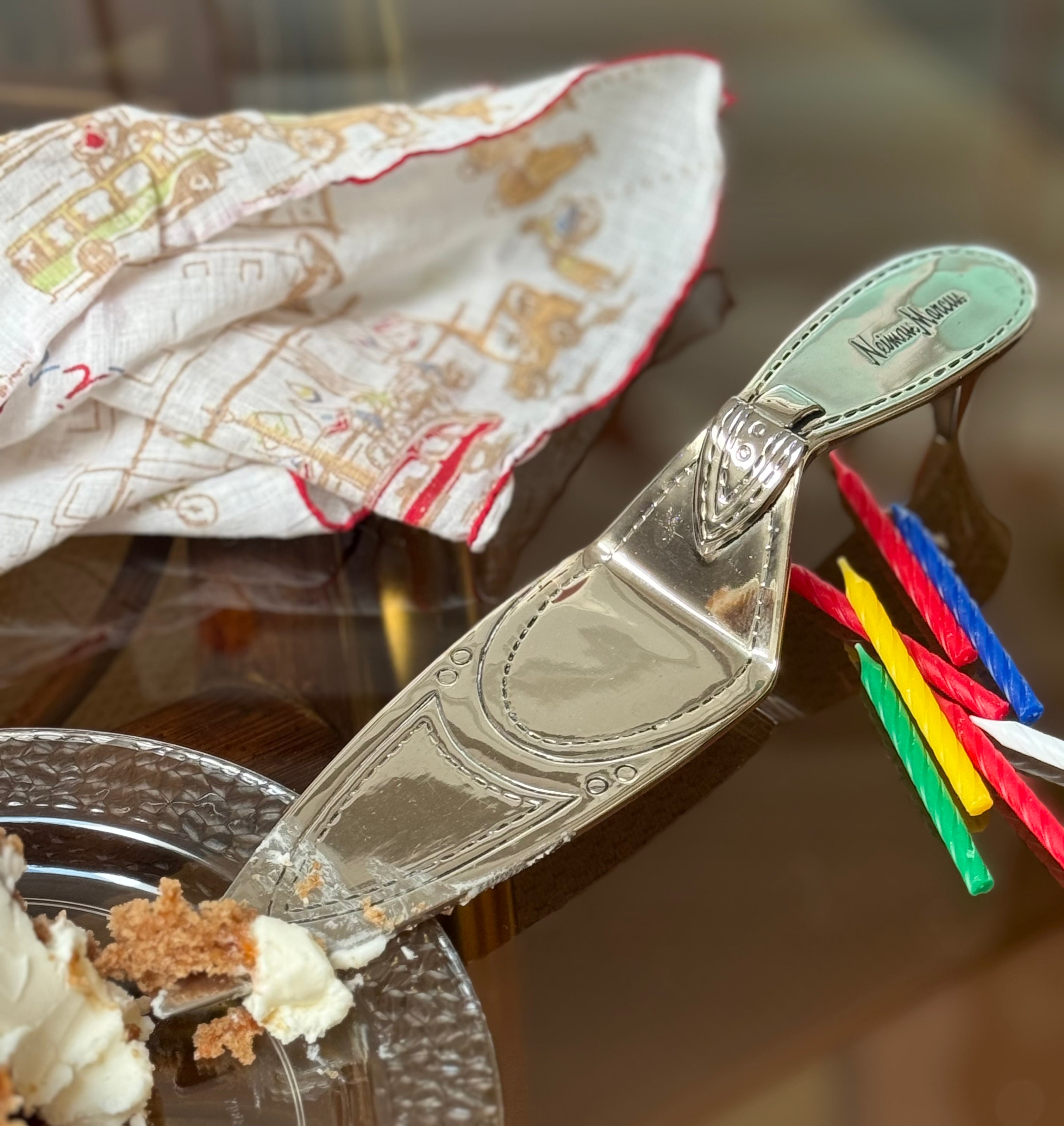 Neiman Marcus High Heel Cake Server — Chic Entertaining Piece