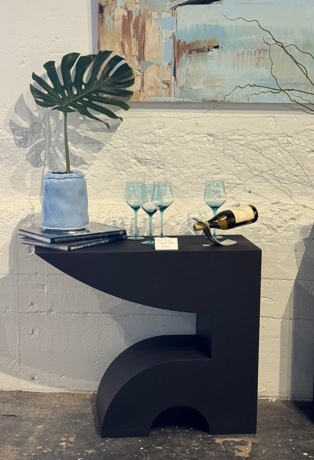 Noir Shiba Console Tables -Pair