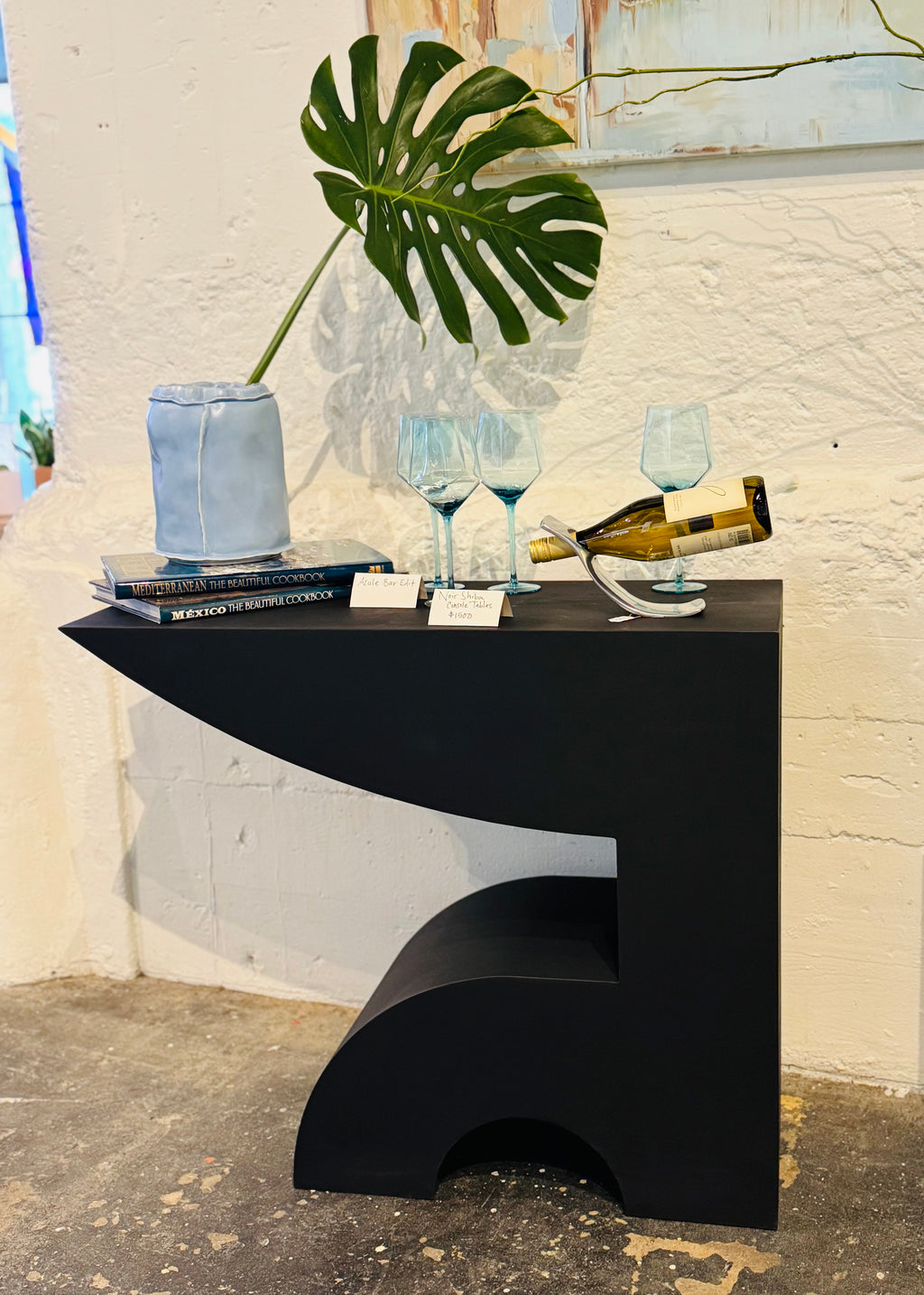 Noir Shiba Console Tables -Pair